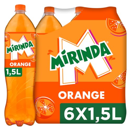Mirinda Soda Saveur Orange 1,5L - Lot de 6