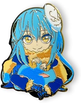 Rimuru Tempest Pin Enamel That Time I Got Reincarnated as a Slime Pin Rimuru Tempest merch Rimuru Tempest pin Rimuru Tempest figure pin That Time I Got Reincarnated as a Slime manga