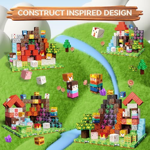 50% Off 150 PCS Magnetic Blocks STEM Toy Set - Image 3