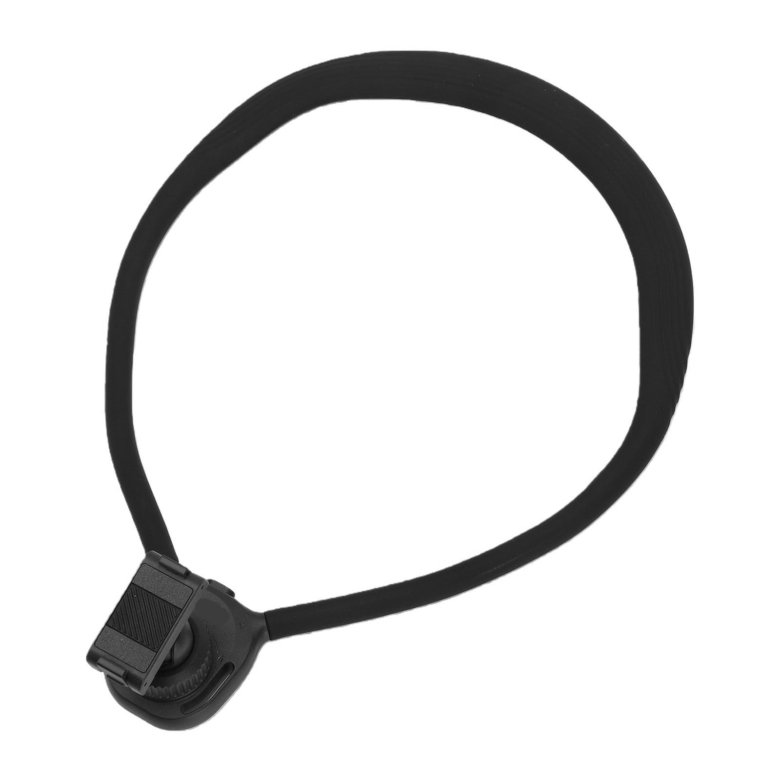 Luocute Supporto per Action Camera Al Collo con Sgancio Rapido Magnetico, | Costruzione in Silicone e Acciaio Al Carbonio, vestibilità Morbida Sulla Pelle, Compatibile con Action 6 Nano, Include