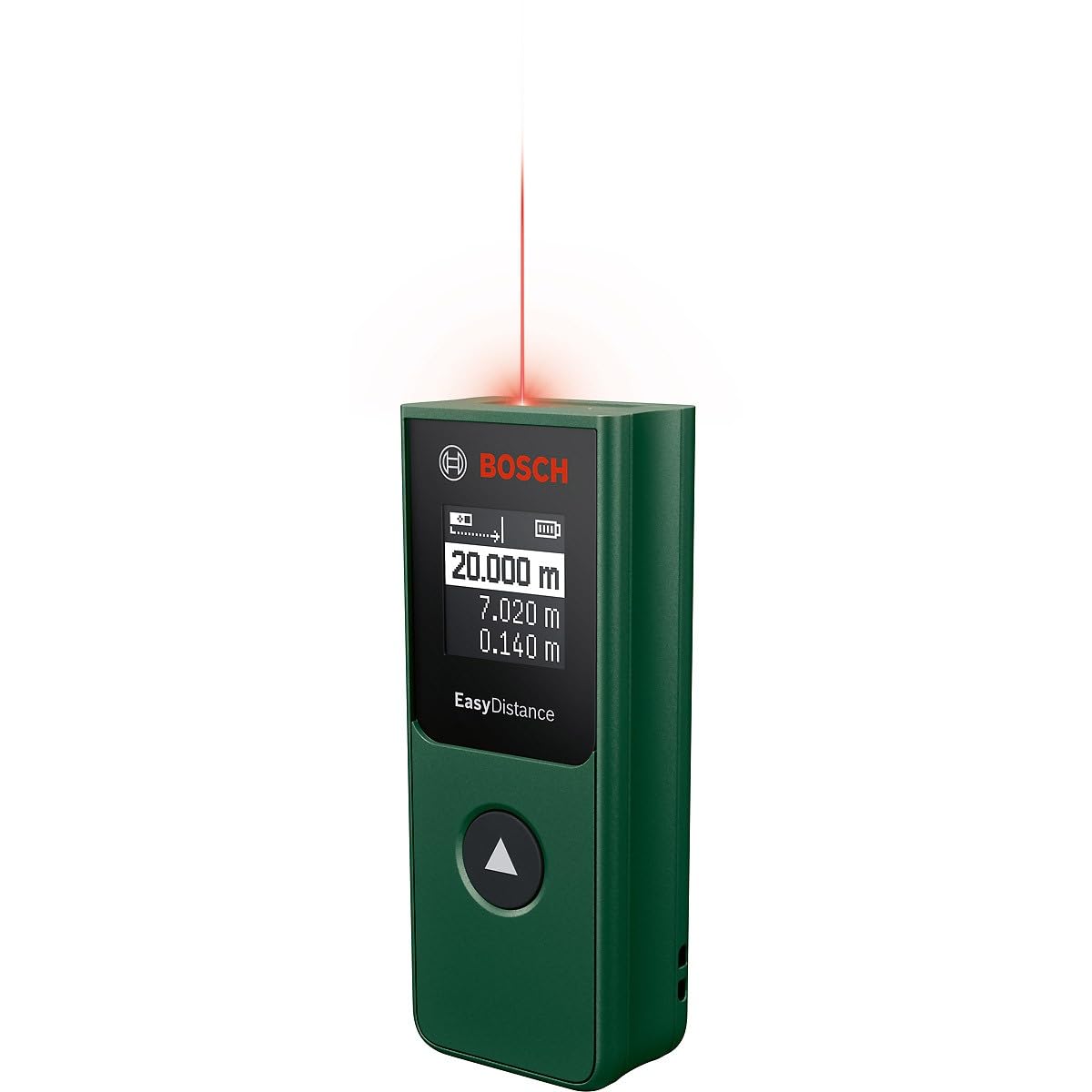Bosch Distanziometro EasyDistance 20 (misurazione agevole e precisa fino a 20 m, tascabile, comando a un solo tasto, in confezione di cartone)