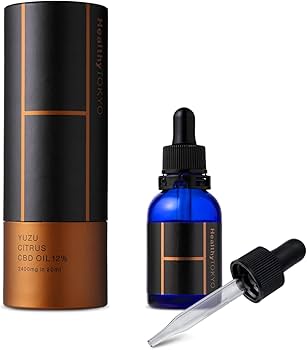 Amazon.co.jp: HealthyTOKYO CBD・CBDオイル 高濃度 12% ゆずシトラス