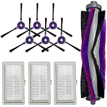 AANAN 10PCS Roller Brush Filters Main Side Brush Kit Compatible with Samsung Powerbot-E VR05R5050WK Robotic Vacuum Cleaner Accessories