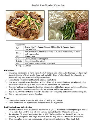 Starport Foods Brown Stir Fry Sauce - Gluten Free, 1 Gallon, Net Wt 8.6 Lb, (137 Oz) #TOP6
