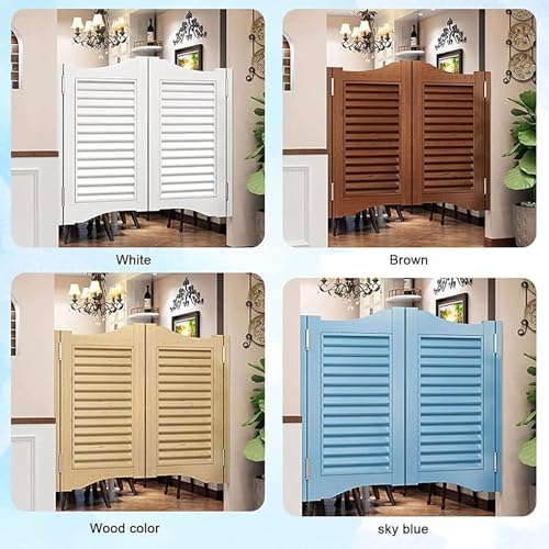Custom Solid Wood Swinging Doors for Kitchens, Libraries, Bars & Entrances - Automatic Hinged Gates, Durable & Stylish Fence Solutions
