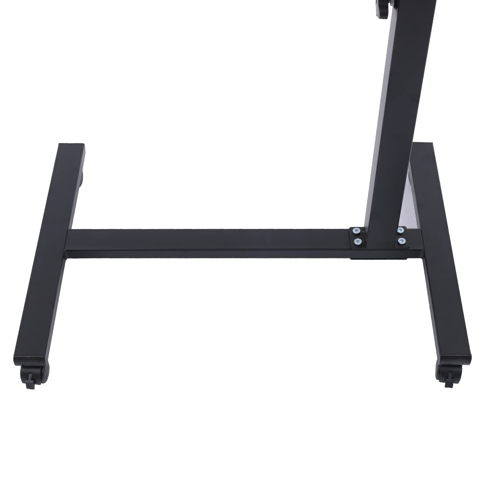 23 62 x 13 58 in Mobile Standing Desk 4 41-11 02LBS Cart Rolling Desks Height and 360 — view 5