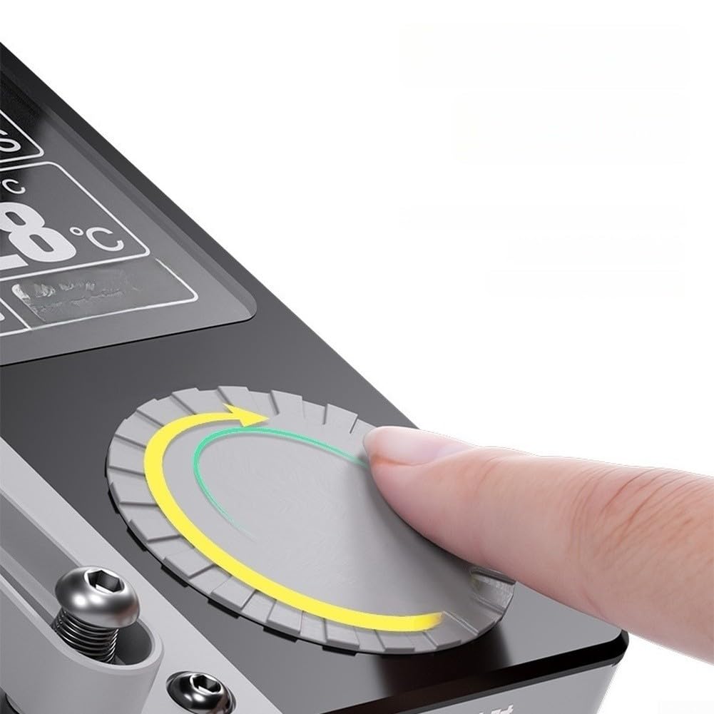 ReachMall Placa de calor separadora de pantalla LCD, plataforma de calentamiento de aleación de aluminio con control inteligente de temperatura para separación de virutas y uso en estación de