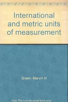 Hardcover International And Metric Units Of Measurement Book