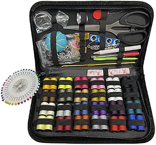 Sewing Kit, 173 Pieces Sewing Accessories Portable Sewing Kits for Adults UK, DIY Premium Sewing Supplies for Home, Travel and Emergency with Sewing Needles,Thread, Thimble, Scissors, Measure Tape