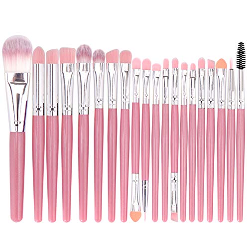 Make up Brushes, 20Pcs Professional Makeup Tools Premium Synthetic Foundation Powder Blush Shadow Brushes Concealers Eye Cosmetics Make Up Brushes Kit
