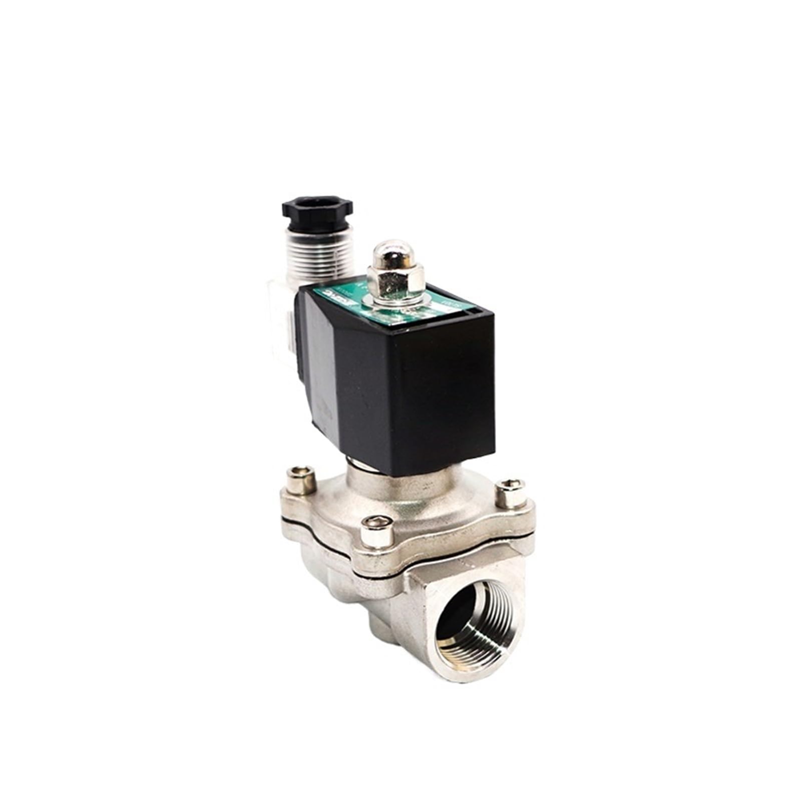 Électrovanne 1/2 acier inoxydable basse pression pour réguler eau et gaz