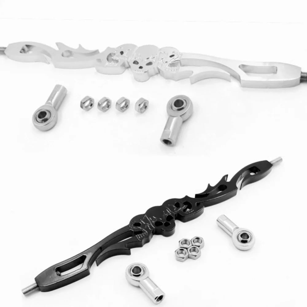 oś dźwigienek wydech Pasuje do Harley Softail FXDWG Dyna Wide Glide FLHR FLT CHROME części silnika mechanizmu zmiany biegów czaszki zestaw dźwigienek wydech(MT288-002-CD)
