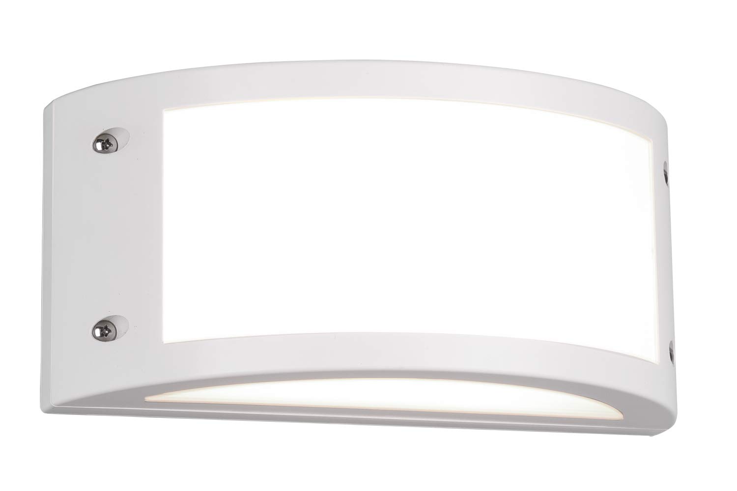 Reality Leuchten Kendal R22151131 Applique murale d'extérieur en plastique blanc avec LED 12 W