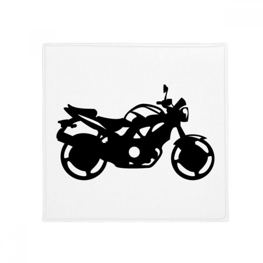 Pet mat silhouette moto mécanique 50x50cm tapis de sol multicolor pour salon