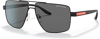 Men's Ax2037s Square Sunglasses