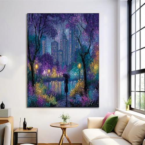 Toilettes deco haut de gamme affiche en toile peinture abstrait vintage 70x100