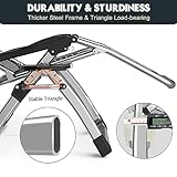 MOPHOTO Zero Gravity Chair, Outdoor Lounge Chair with Side Table, Zero Gravity Recliner, Sturdy & Comfortable, Supports up to 200KG - Image 6