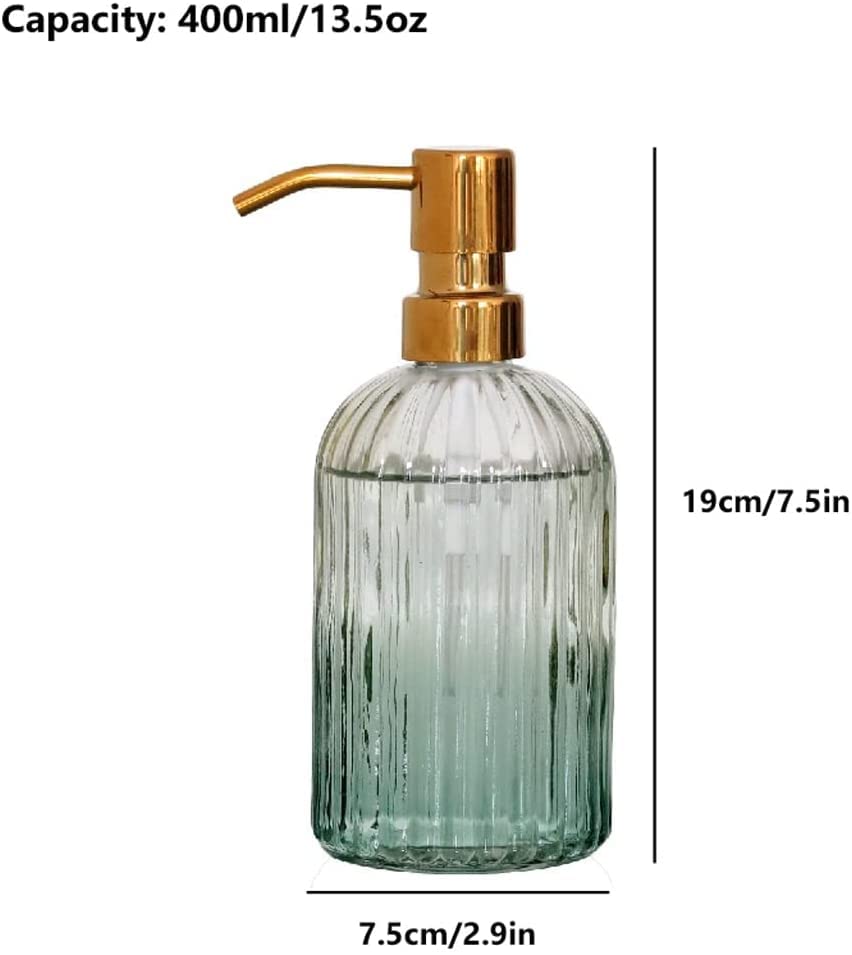 5five zeeppompjes-zeepdispensers van kunststeen - 2x stuks - 270 ml