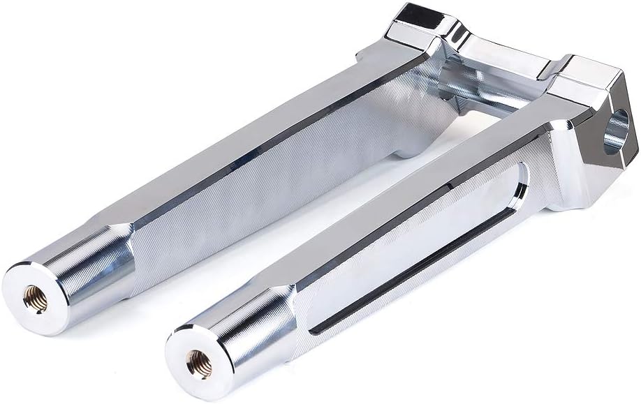 Blасk Frіdау Sаlе 2022 Goldfire 12 Straight Challenger Handlebar Risers (12 Chrome)