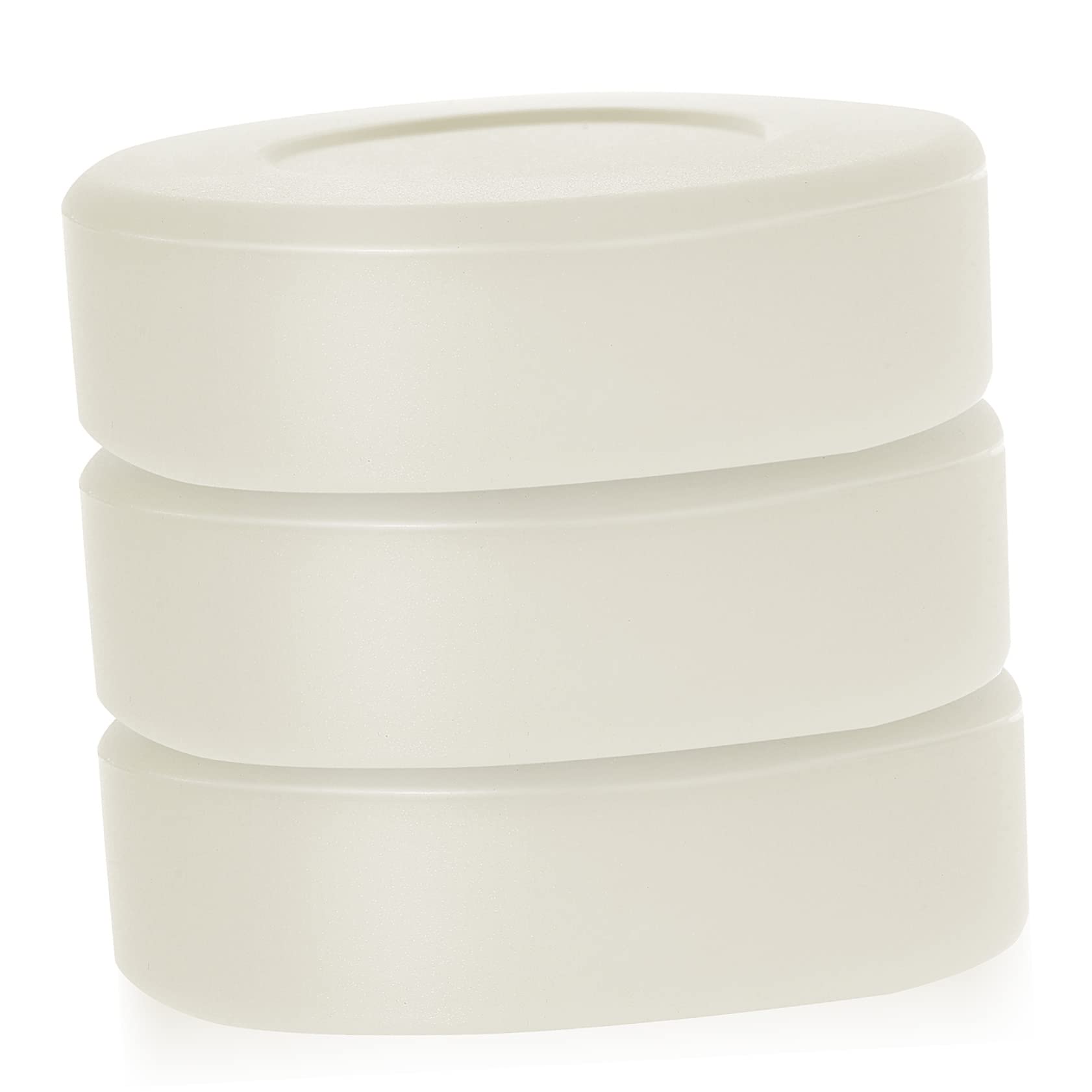 Hemoton 3 Pcs Luminous Ice Hockey Balls Durable Practice Balls for Adults for Training Fun Glow The Dark Feature for Hockey Enthusiasts