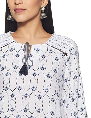 Image of global desi Women's Rayon Regular Kurta