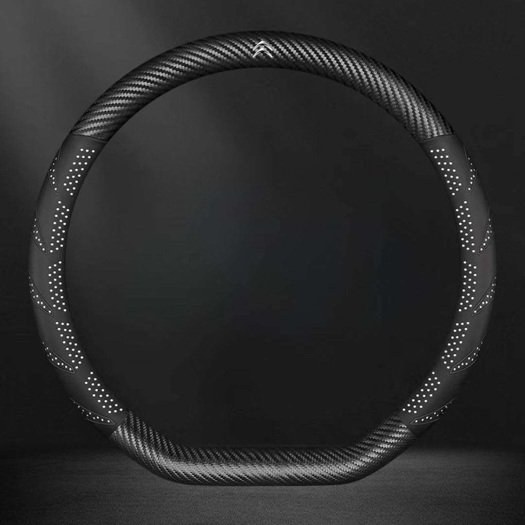 Housse De Volant En Cuir Nappa Pour Citroën C3 2022-2025 - Antidérapante, Confortable, Protection - 4