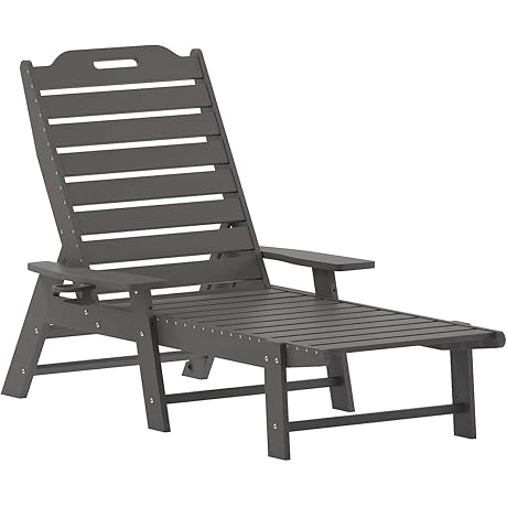 Flash Furniture Monterey Adjustable Adirondack Lounge Chair