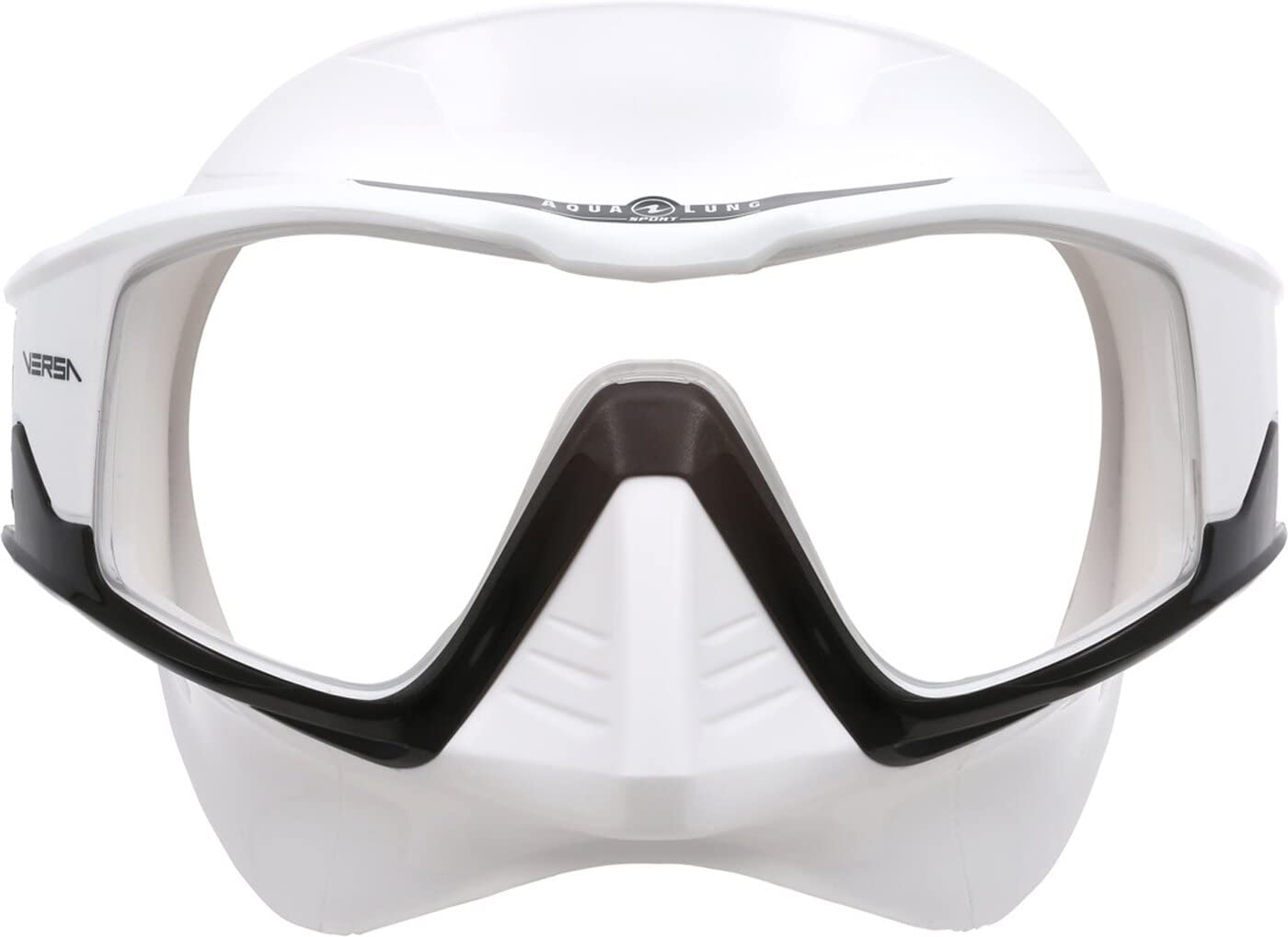 Aqua Lung Sport Versa Snorkel Mask, White/Black/Clear