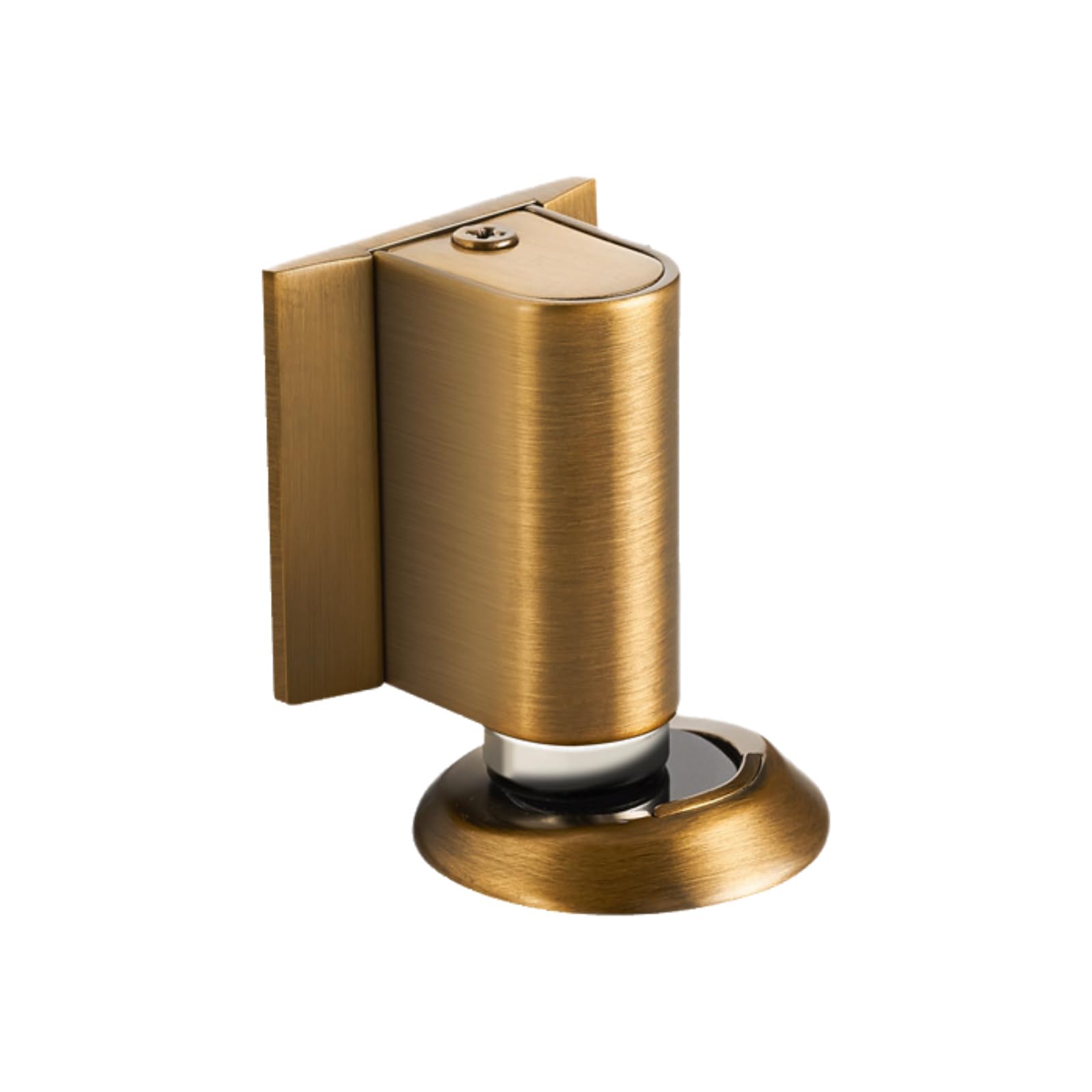 Tertioi Yb Strong Door Stop Alloy Hidden Holder Floor Mount Door Stopper Wall Protector Home Alloy Hidden Stop
