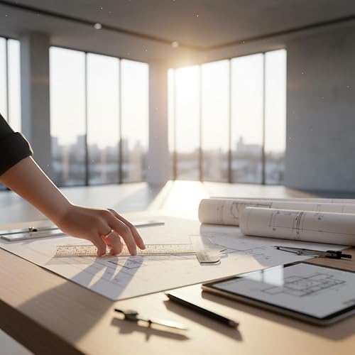 Miniatura 6 de Regla cuadrada en T de acrílico transparente de 6 pulgadas, cuadrado en T de dibujo, herramientas de dibujo, regla en T, regla transparente para