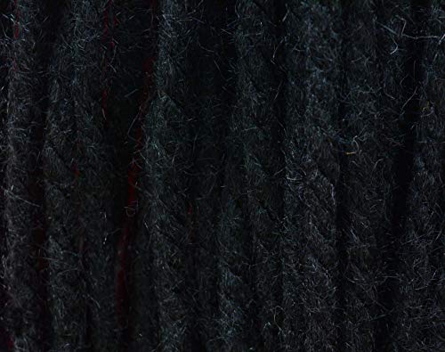 Image of Knitting Yarn Thick Chunky Wool, Motu Black 200 GMS Best Used with Knitting Needles, Crochet Needles Wool Yarn for Knitting.-SK Art-ECB