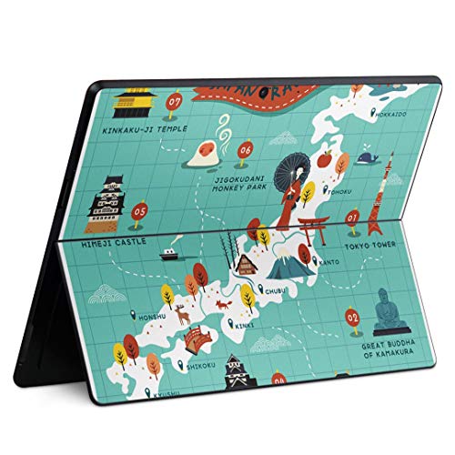 igsticker Surface Pro X ��p�X�L���V�[�� �T�[�t�F�X �v�� �G�b�N�X �m�[�g�u�b�N �m�[�g�p�\�R�� �J�o�[ �P�[�X �t�B���� �X�e�b�J�[ �A�N�Z�T���[ �ی� 016083 ���{ ���F �������