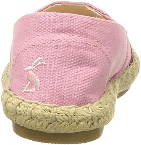 Joules Girls Espadrille Boat Shoe, Blue Horse, 1 Big Kid | Image 2
