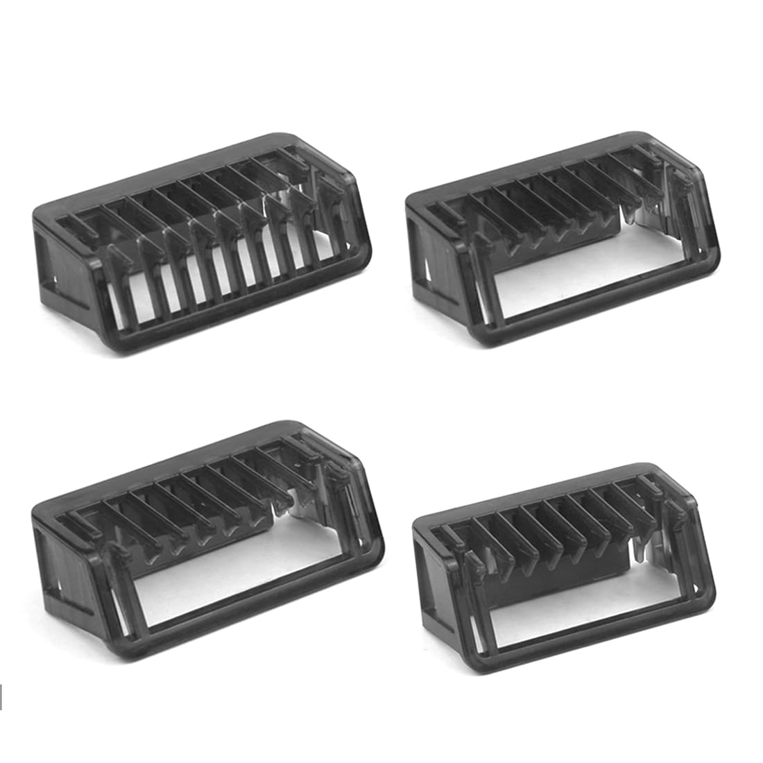 One Blade Lamette Ricambio, Lamette One blade, Zoccoli per rasoio 1/2/3/5mm 4 pettini per barba compatibile con QP2515 QP2530 QP2630 QP2734 QP2830 QP6510