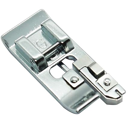 ZIGZAGSTORM XC3098051 Snap On Overcasting Presser Foot (G) for Babylock,Brother,Simplicity,Singer Sewing Machine Alt:BL66-OF, OCF, XE6305101, X51162001, XC3098-031