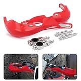 protector manillar moto yamaha ★ 【MATERIALES DE ALTA CALIDAD】 Los protectores de manos para motocicletas están hechos de ABS + perilla de metal de alta calidad, apariencia novedosa y muy duraderos.