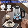 Stariver 2.5L Large Electric Kettle, BPA Free Stainless Steel Water Heater, Fast Boil Electric Tea Kettle, Water Boiler with Auto Shut-Off & Boil-Dry Protection for Family (10-12 Cups) #2