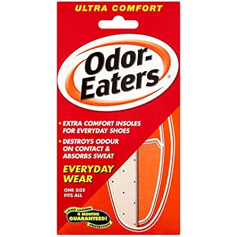 Odor-Eaters Ultra Comfort, Odour-Destroying, Deodorising comfort insoles, for everyday wear, Pack of 6 Cover
