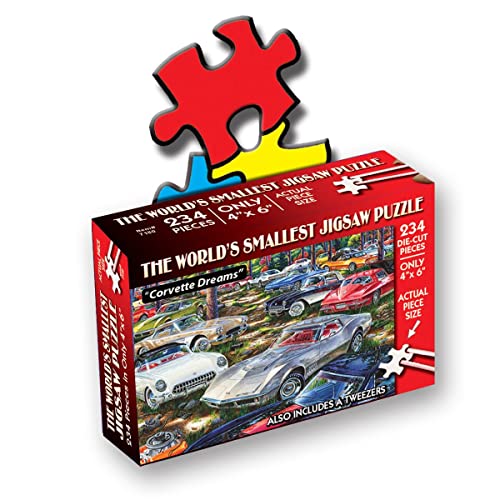 Tdc Games World's Smallest Jigsaw Puzzle - Corvette Dreams #TOP15