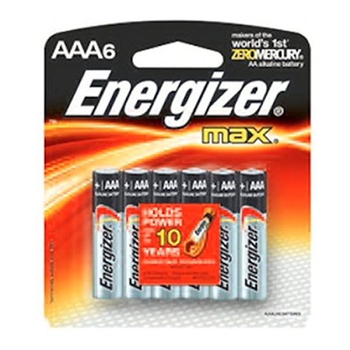 Energizer AAA MAX 1.5V Alkaline Battery (06473)