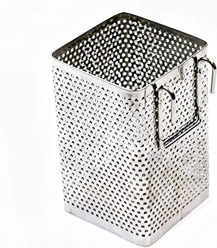 Small Kitchen Utensil Chopsticks Perforated Holder with Hooks - Stainless Steel - Dishwasher Safe -  - //coolthings.us