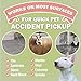 Sprinkle & Sweep: Pet Mess & Odor Cleanup - 15oz Bag - Dog Accident & Mess Clumping Powder, Remove Pee-Poop-Vomit from Hard Surfaces, Ultra-Absorbent