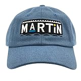 CUSTOM Martin Tv Show Hat Baseball Cap 90s Dad Hat (Denim)