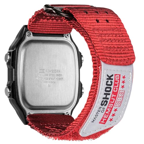 Bracelet nylon de 18 mm compatible avec Casio G-Shock AE-1200 W-735H sangle