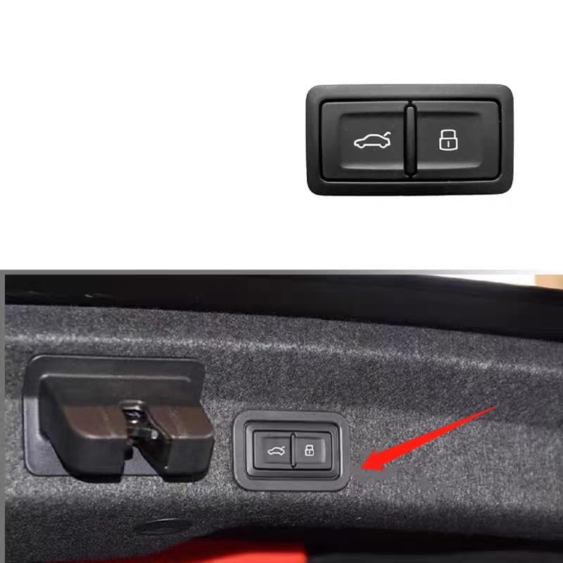 Elektrischer Kofferraumverriegelungsschalterknopf for 4G0959831D 4G0 959 831 D Audi A4 B9 Q7 Q2 A5 Coupe 2016-2017 Ersatzteil