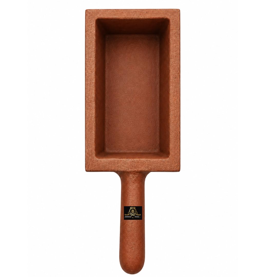 Johnson Tools Ingot Mold For Melting Casting Refining Gold, Silver, Brass, Aluminium or Other Scrap (5 no(5 to 6 kg capacity))-image-33