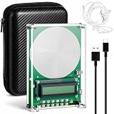 Relaxweex Adjustable Schumann Sine Wave Resonance Generator Ultra Low Frequency Generator Sound Frequency Machine with USB and Acrylic Case(0.1hz-100khz Set)