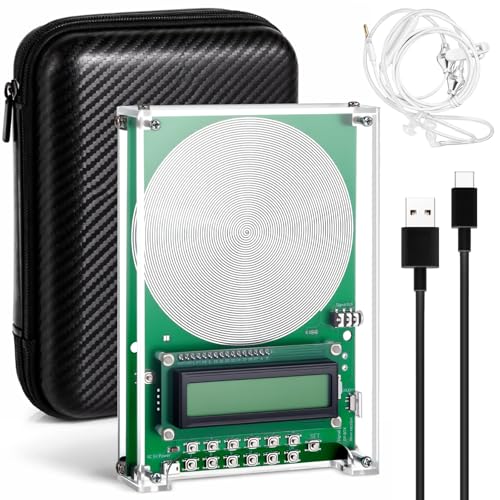 Relaxweex Adjustable Schumann Sine Wave Resonance Generator Ultra Low Frequency Generator Sound Frequency Machine with USB and Acrylic Case(0.1hz-100khz Set)