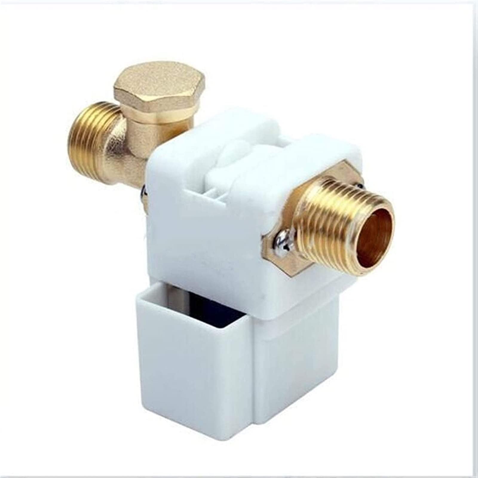 VSPPJYFG N/C 9VDC 1/2inch Electric Solenoid Valve Water Air Pressure 0.02~0.8Mpa Normally Closed 0To90 DegC Useful