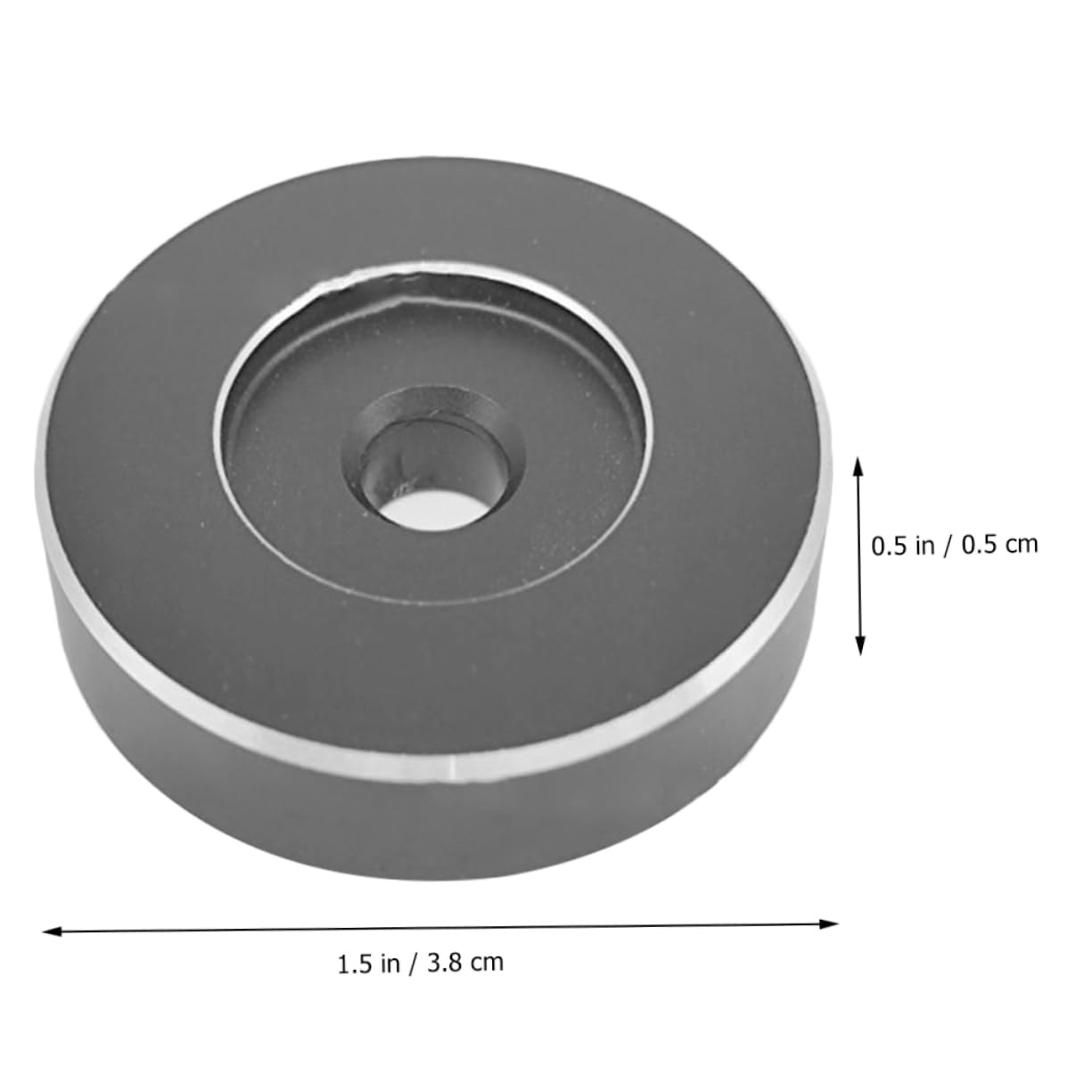 BESTonZON 4 Pezzi 45 Cupola del giradischi in vinile adattatore per giradischi in vinile Disco in da 7 pollici Adattatore 45 giri/min e per hi 45 giri/min buco